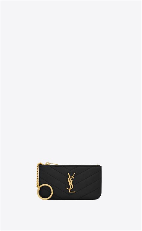 ysl key pouch red|saint laurent key pouch.